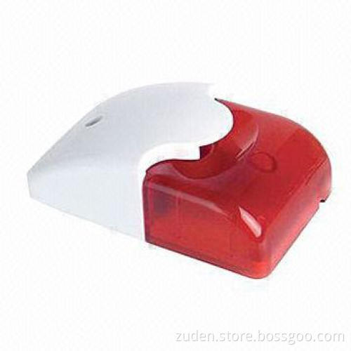 Outdoor Flash Siren with High-resistant ABS Housing, UV Prevention and 2-way Tamper Switch